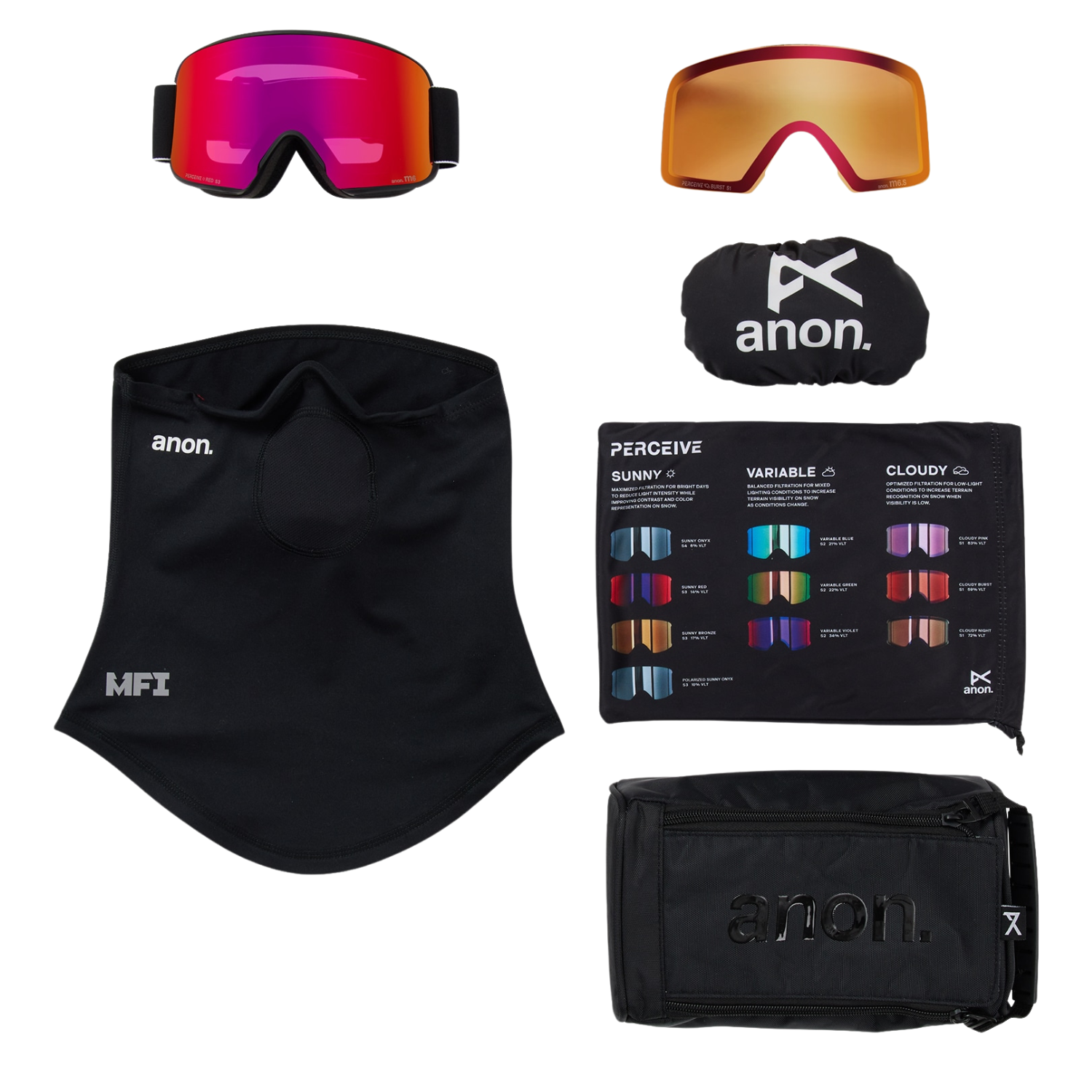 Anon M6 Goggles 2026 - Low Bridge Fit