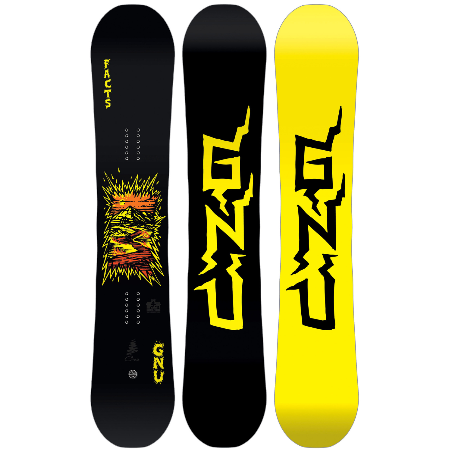 GNU Facts Snowboard 2027 - Men's