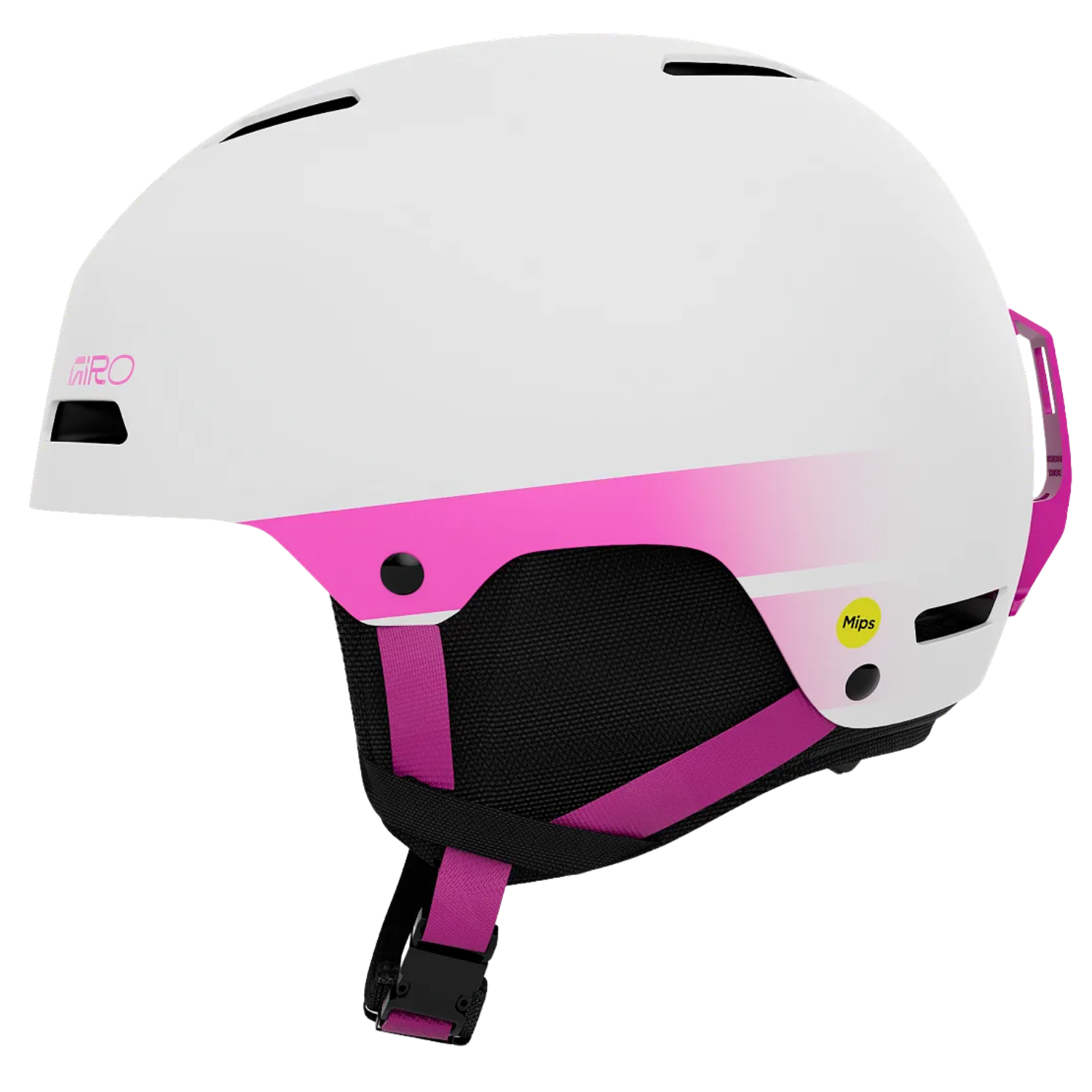 Matte White/Pink