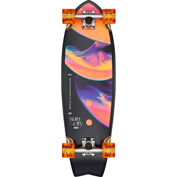 Globe Sun City - Reishi 30" Complete Cruiser Skateboard