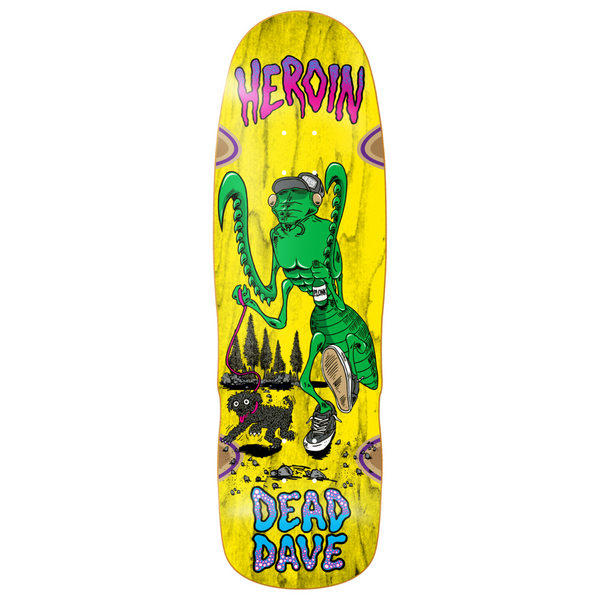 Heroin Dead Dave Bug Wheel Wells Shaped Deck