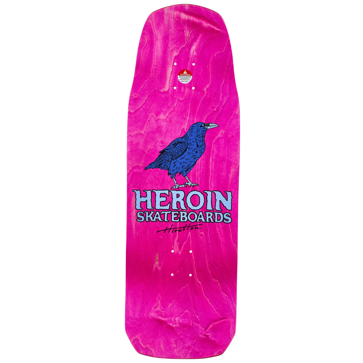 Heroin Nolan Houghton Crow Skate Deck