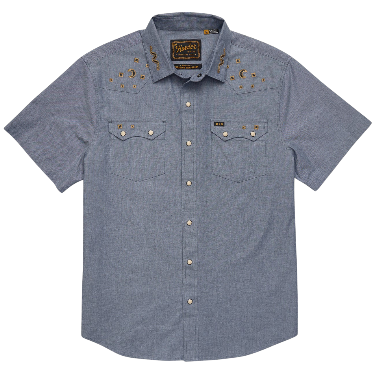 Noche De Paz: Indigo Chambray