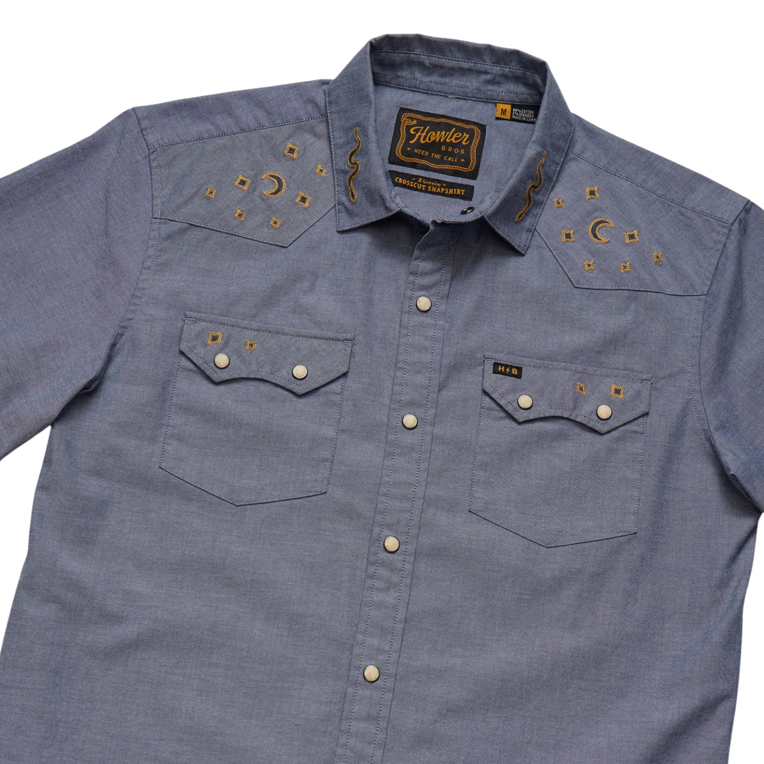 Noche De Paz: Indigo Chambray