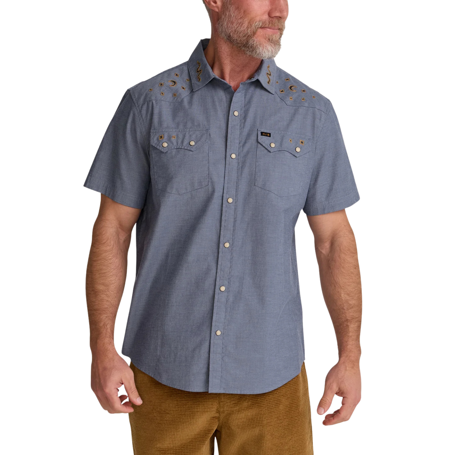 Noche De Paz: Indigo Chambray