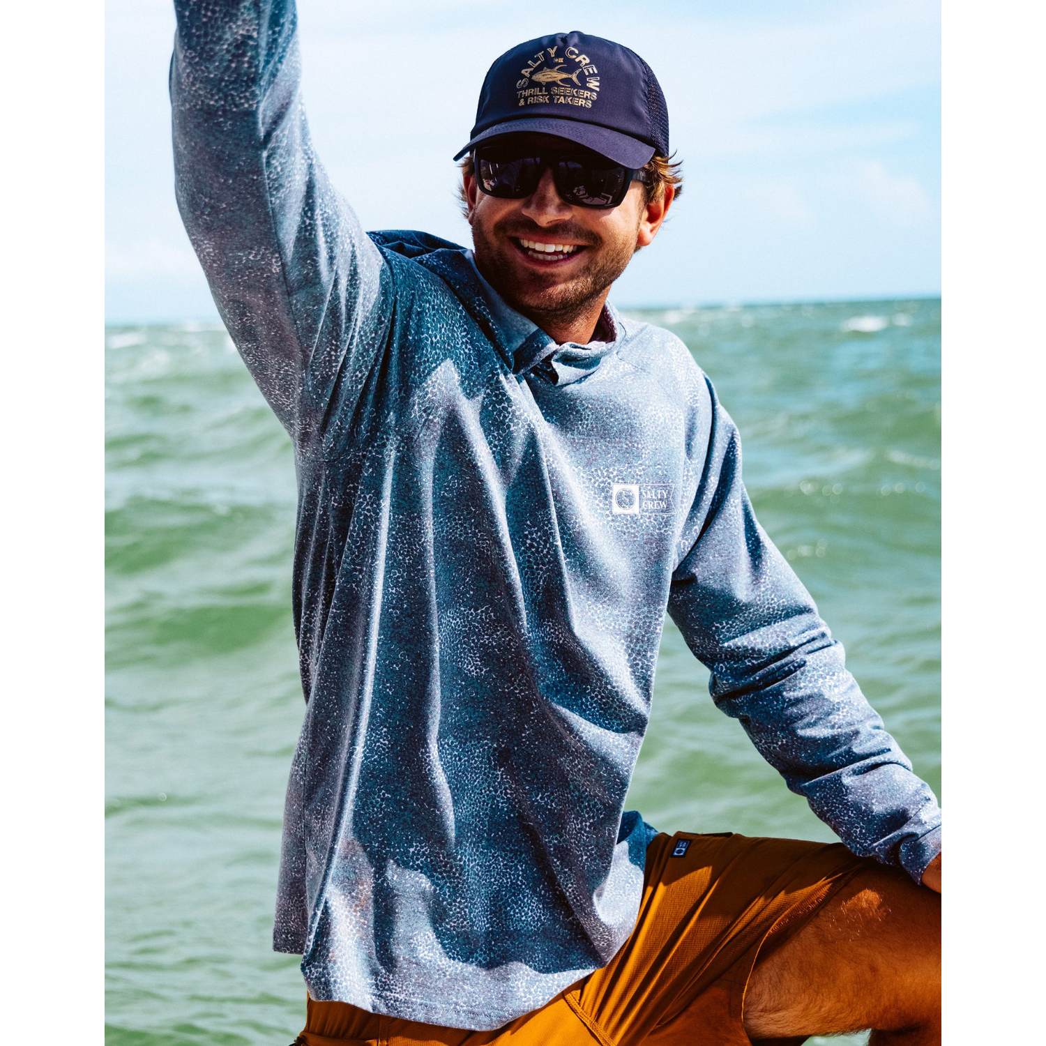 Salty Crew Mariner Lite UV Hoodie - Men's