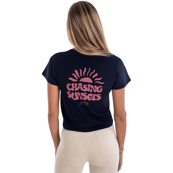 Jetty Chasing Sunsets Tee - Women's