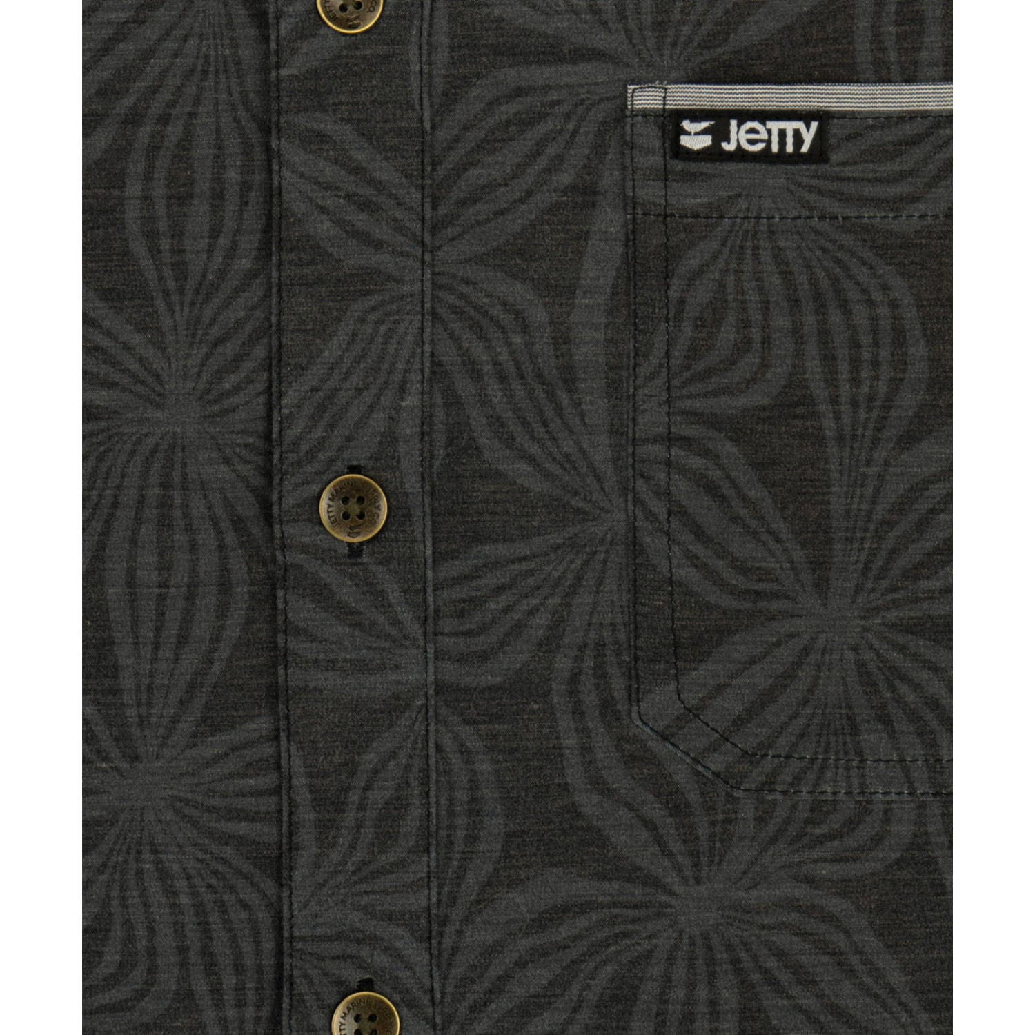 Jetty Garwood Woven SS Button Up Shirt - Men's