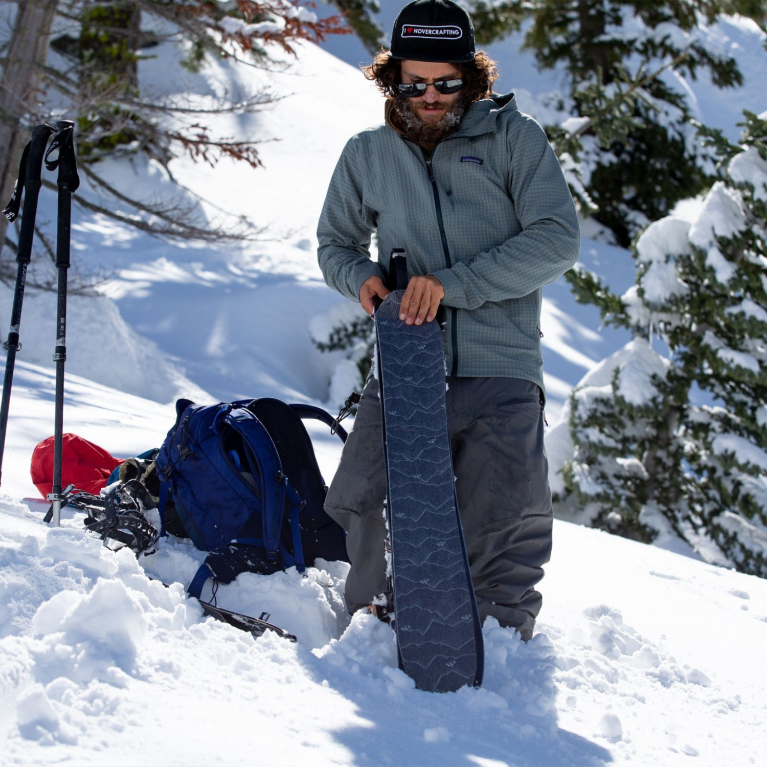 Jones Nomad Pro Splitboard Quick Tension Pre-Cut Skins