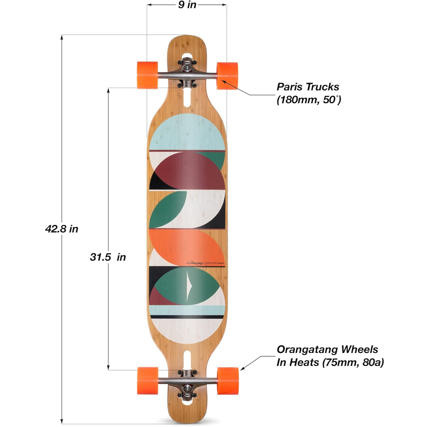 Loaded Dervish Sama Flex 2 Complete Longboard