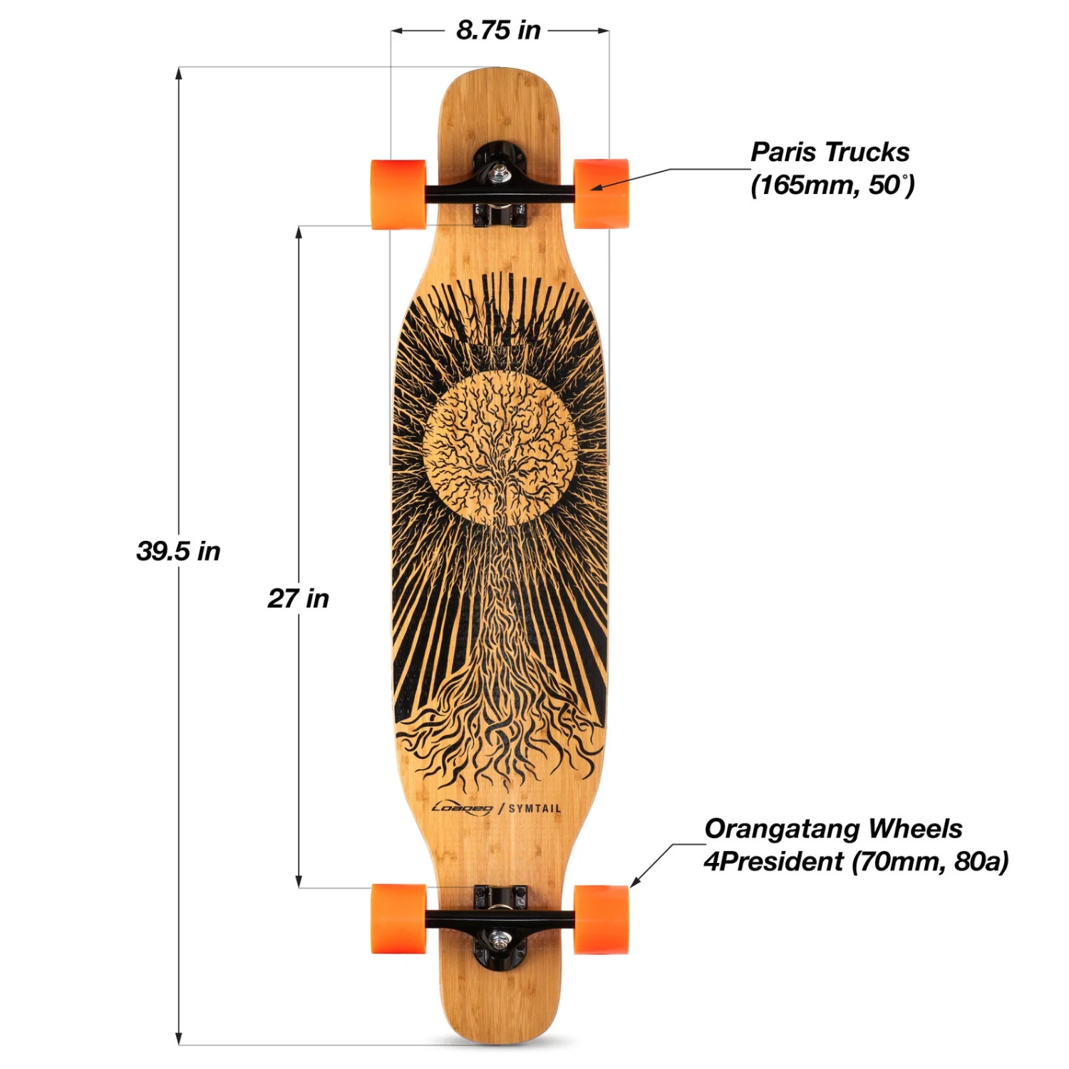 Loaded Symtail Flex 2 Complete Longboard