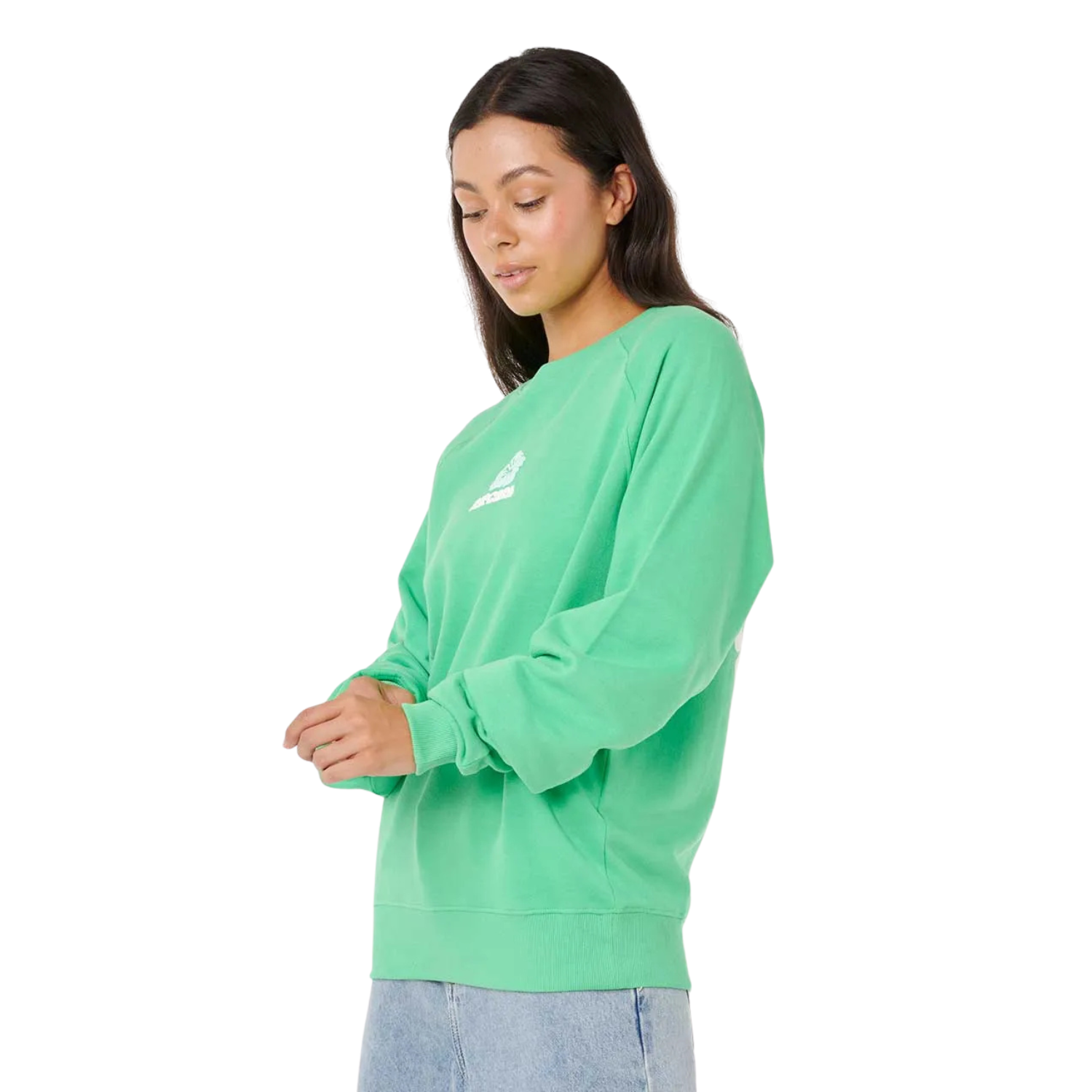 Rip Curl Luxe Surf Raglan Relaxed Crew - Women's