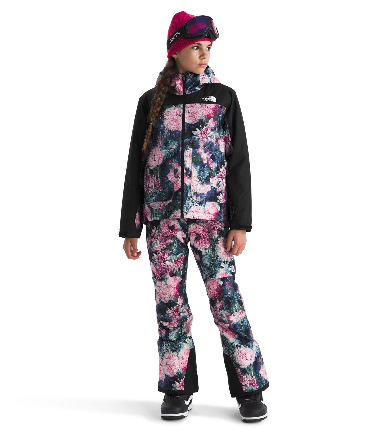 Pale Blossom Frozen Floral Print