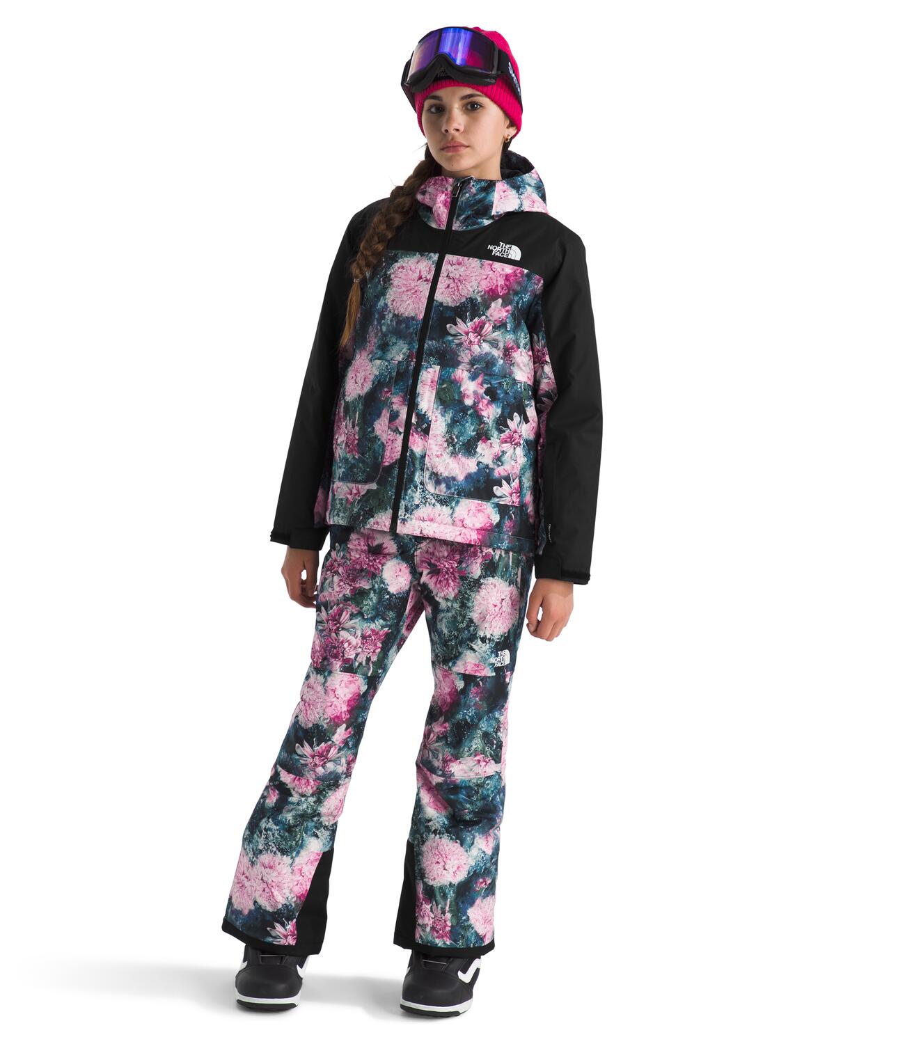 Pale Blossom Frozen Floral Print