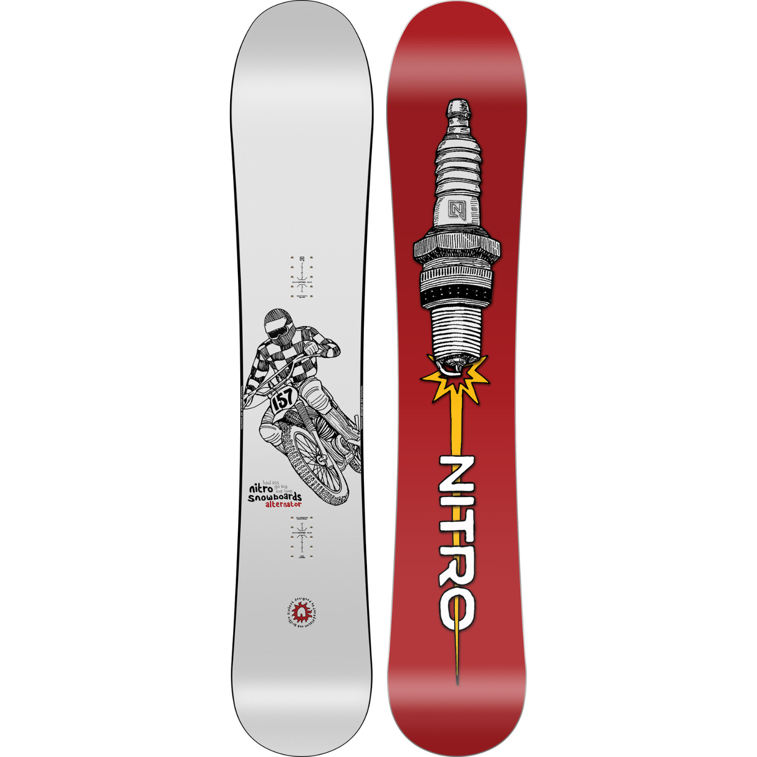 2025 Men's Nitro Alternator Snowboard Premium AllMountain