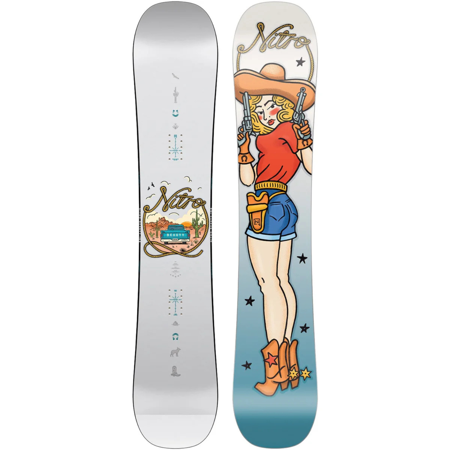 2026 Nitro Beauty Snowboard – Built to Slay the Park in Style