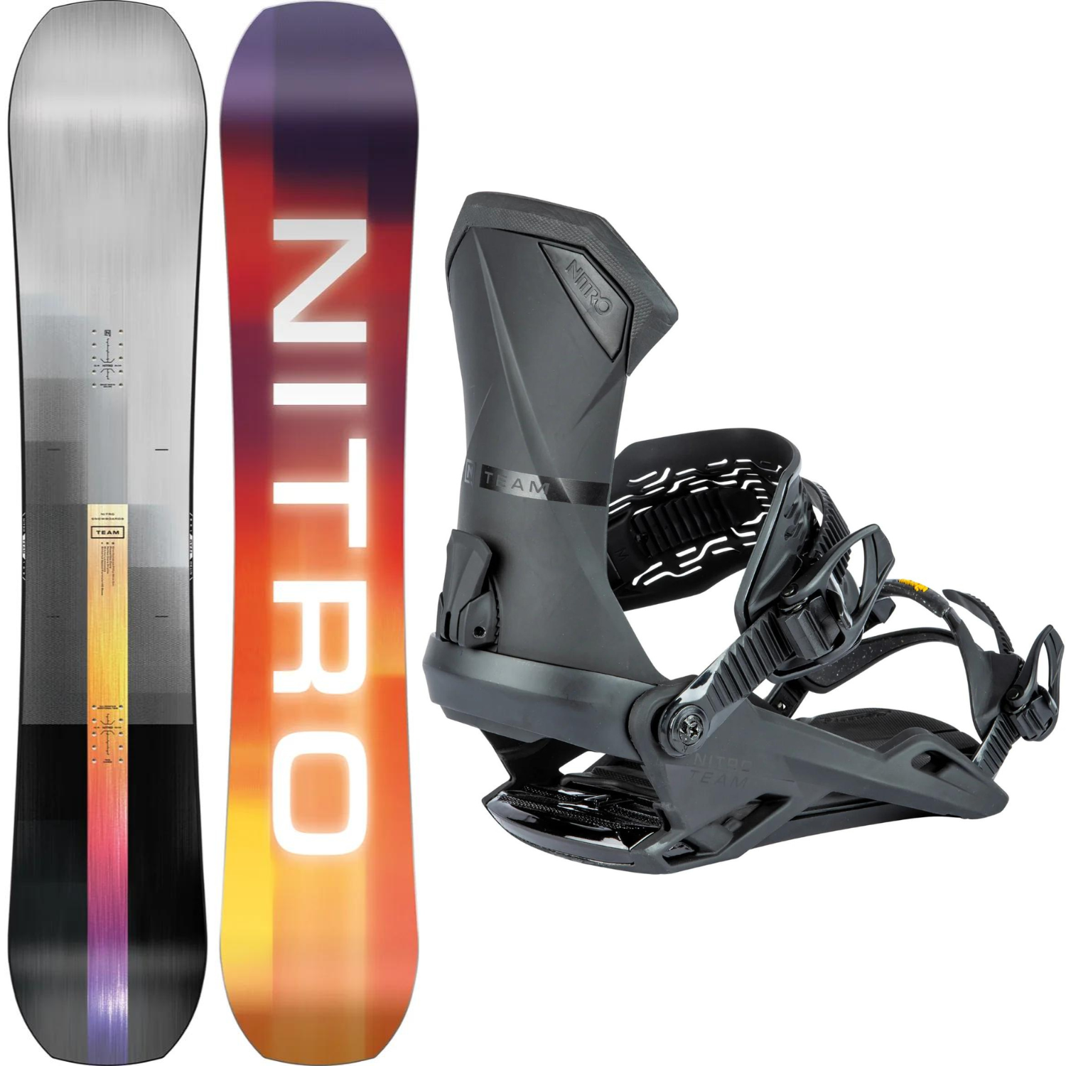 Nitro Snowboards Leash + Stomp Pad 