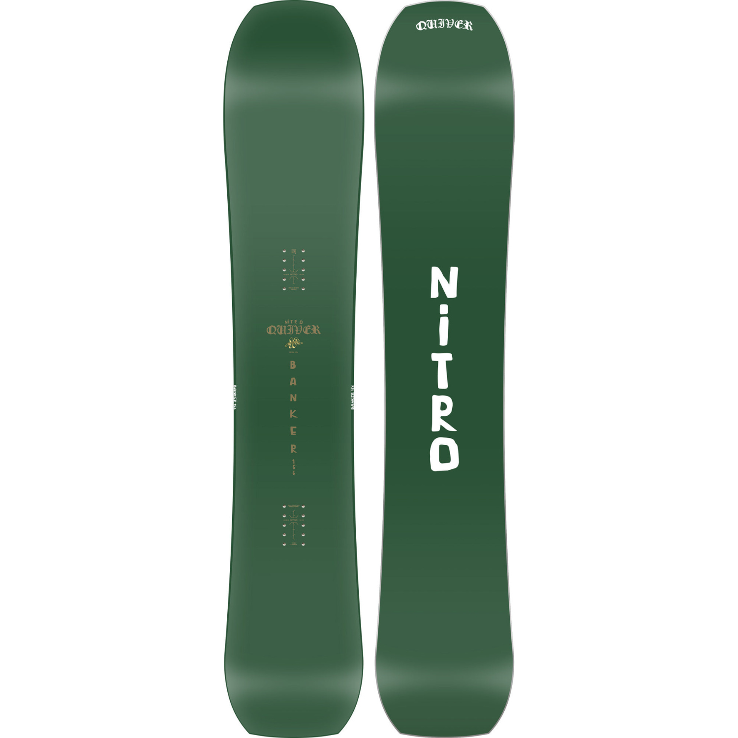 Nitro The Quiver Banker Snowboard 2025 - Men's