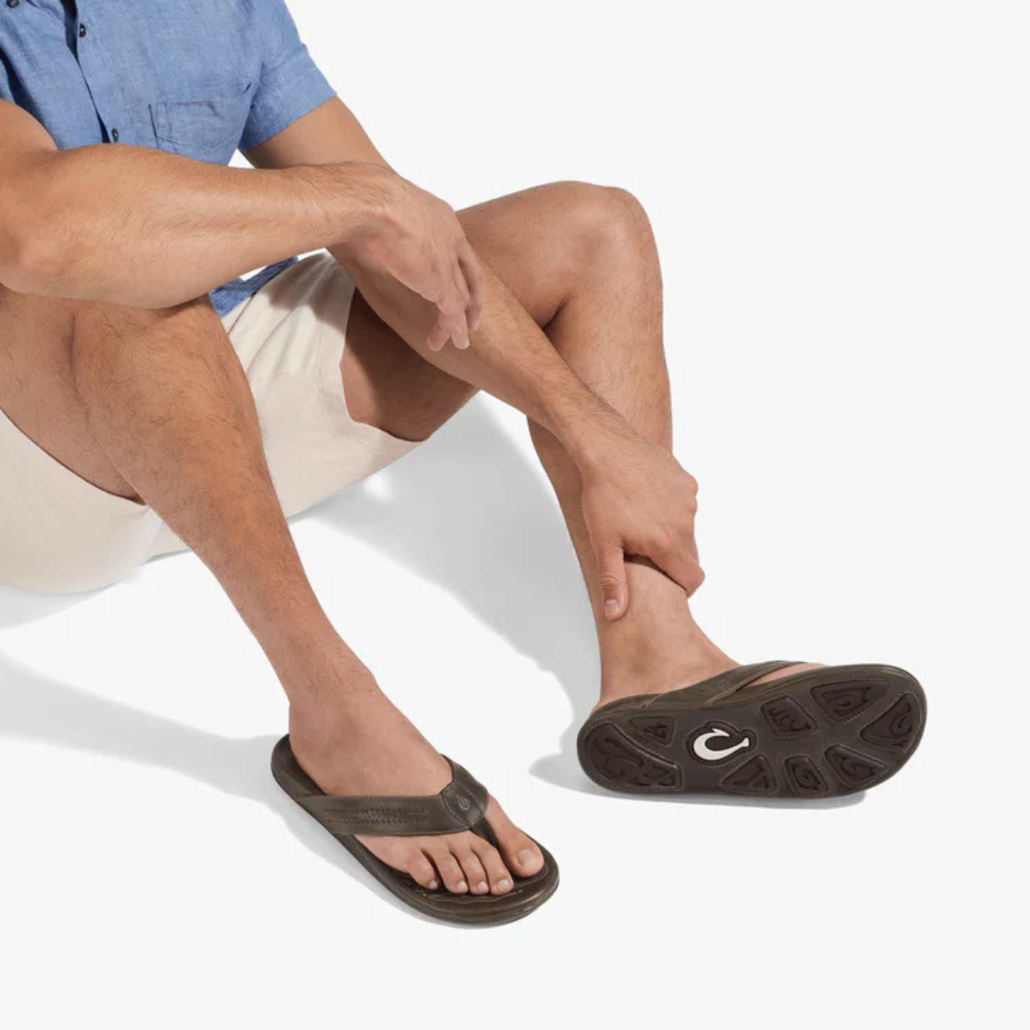 OluKai Mea Ola Mano Sandals - Men's