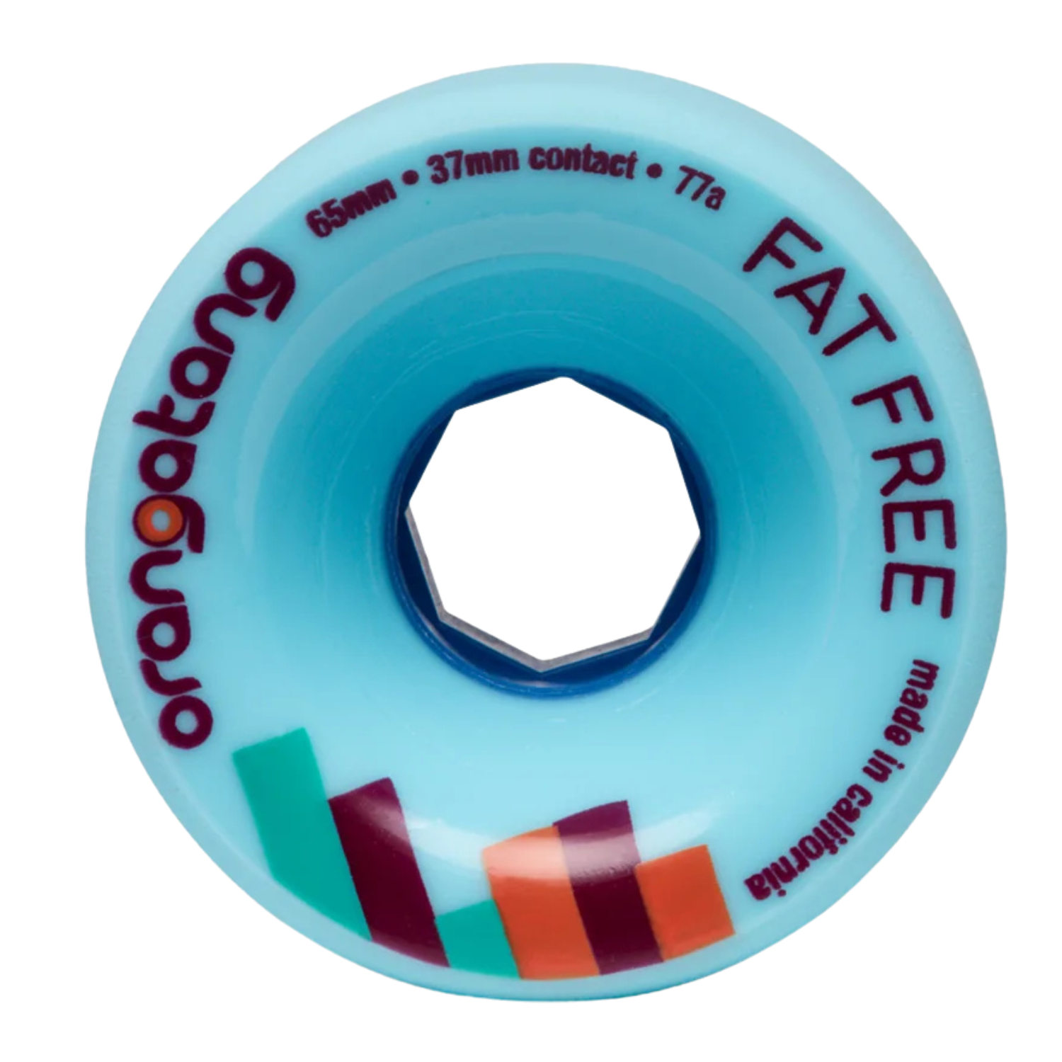 Orangatang 65mm Fat Free 77a Wheels