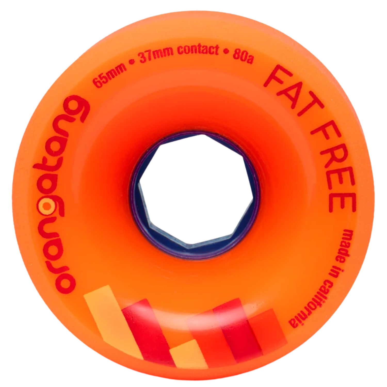Orangatang 65mm Fat Free 80a Wheels