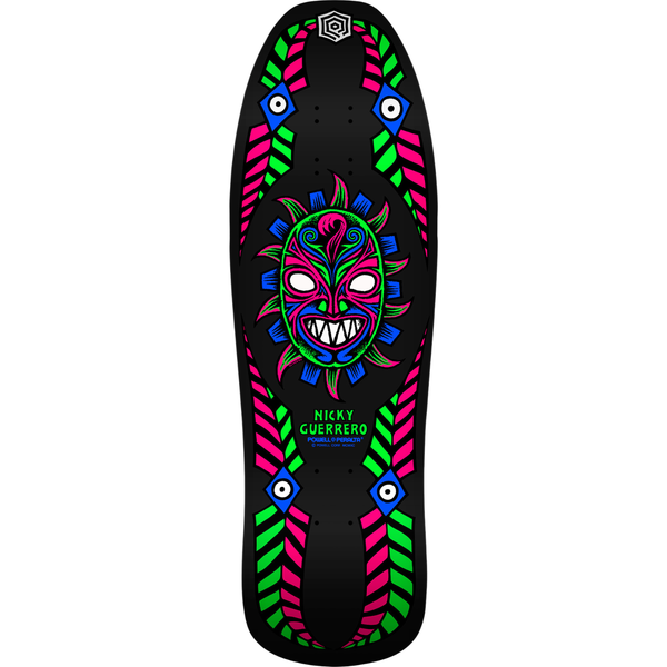 Powell Peralta Nicky Guerrero Mask Blacklight 10" Deck