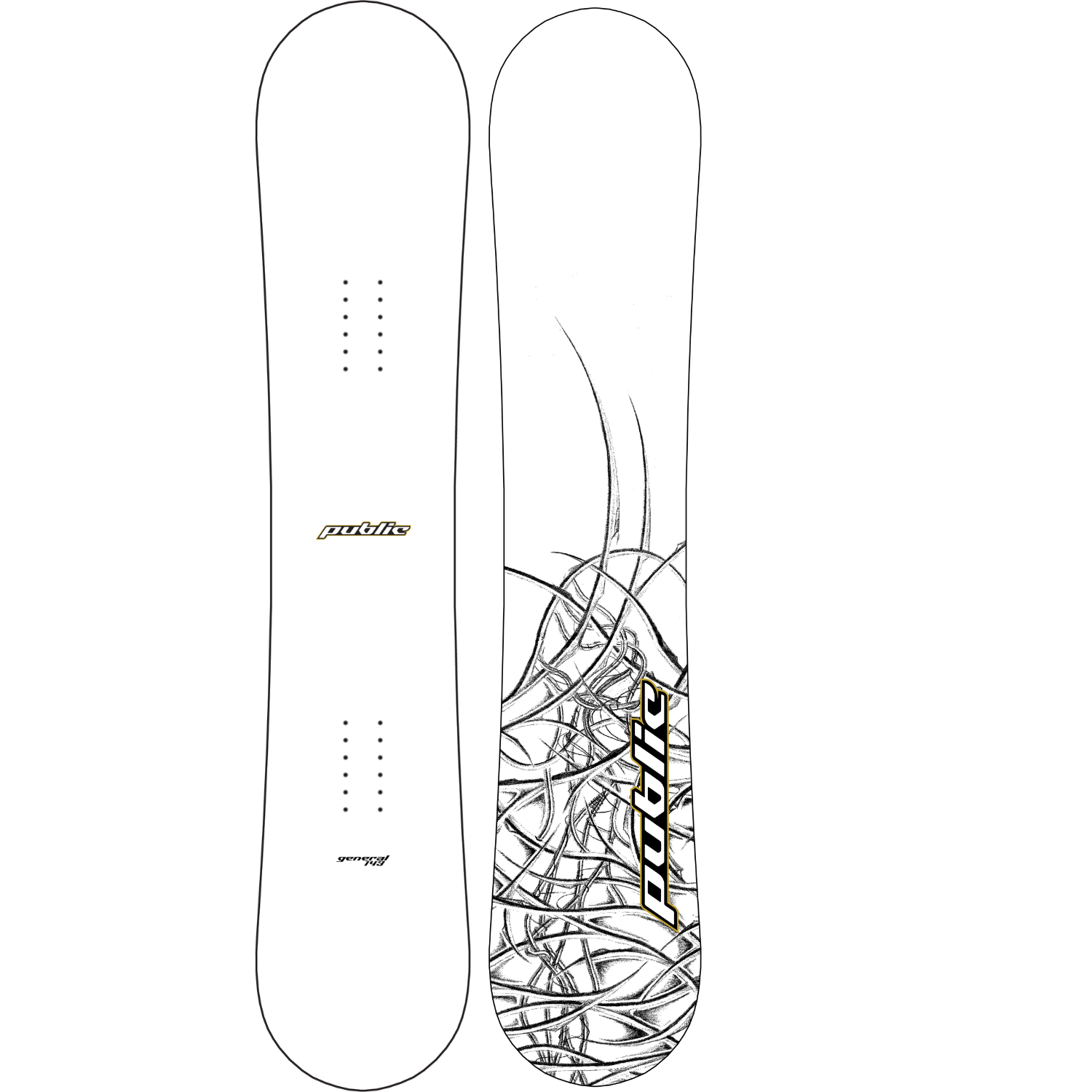 Public General Public Snowboard 2027 - Men's