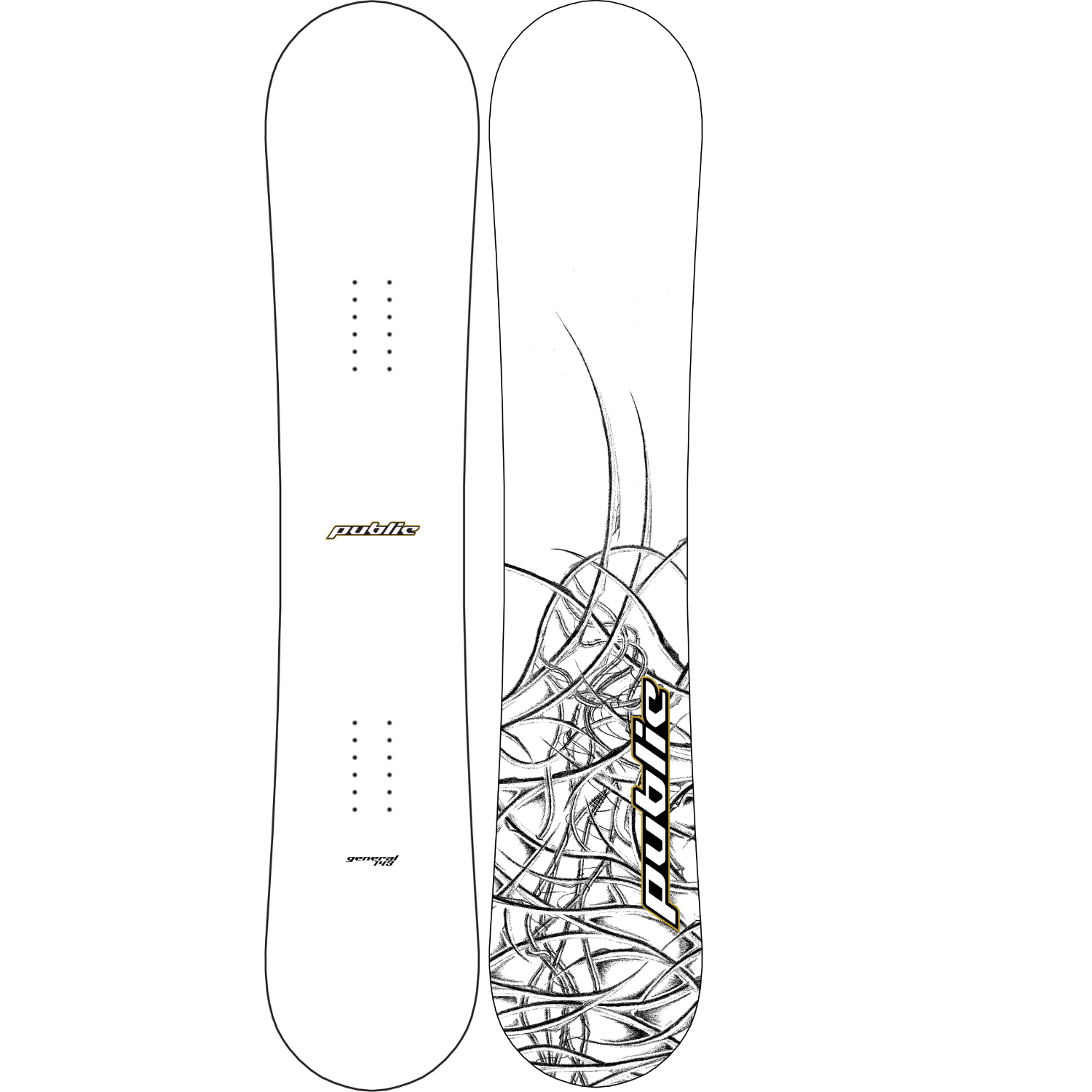 Public General Public Snowboard 2027 - Men's