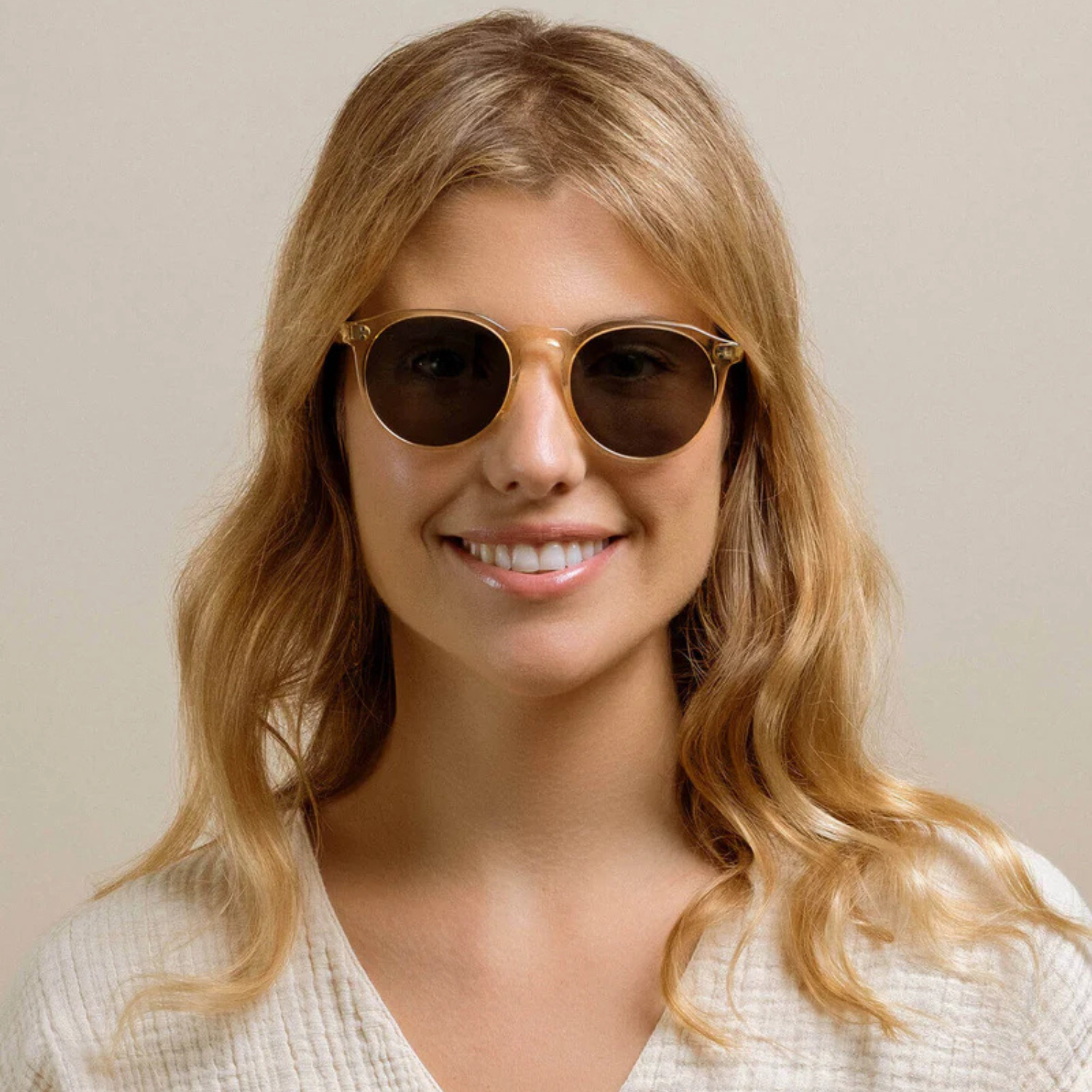 CHAMPAGNE CRYSTAL / GREEN POLARIZED