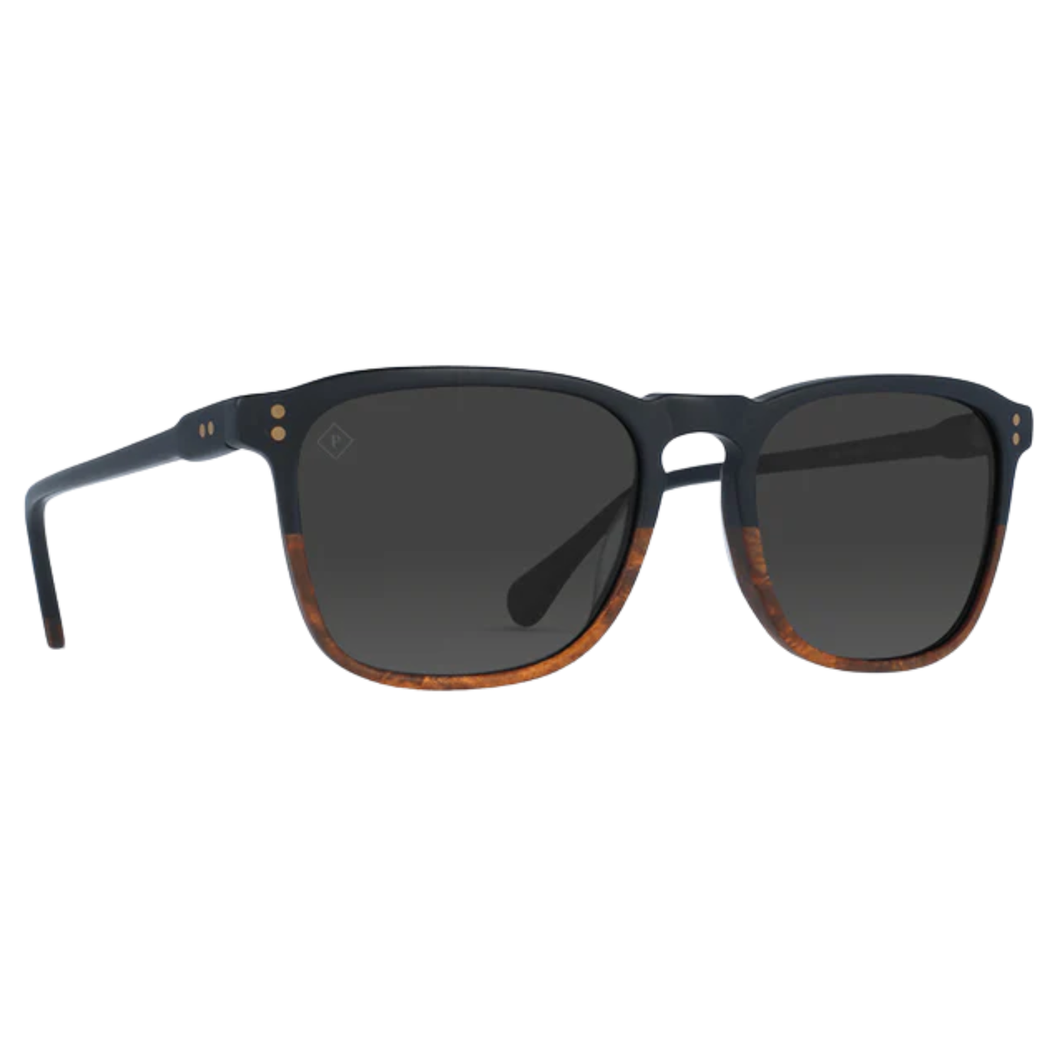 BURLWOOD / BLACK POLARIZED
