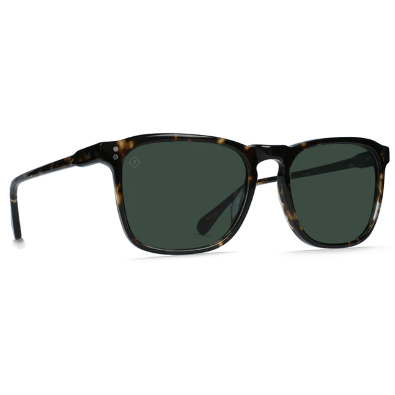 BRINDLE TORTOISE/GREEN POLARIZED