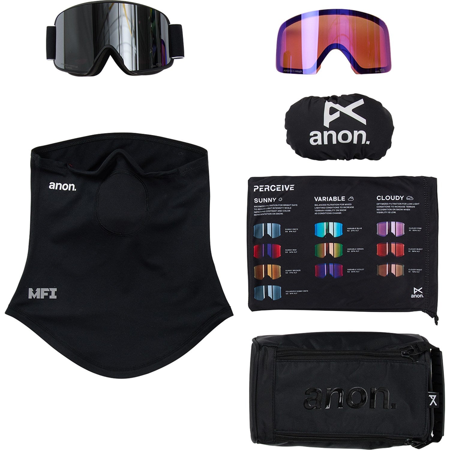 Anon M6 Polarized Goggles 2027 - Low Bridge Fit