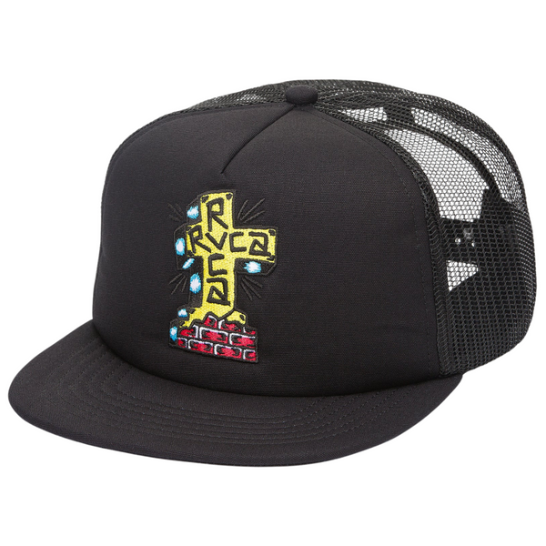RVCA Barbacross Foamy Trucker Hat