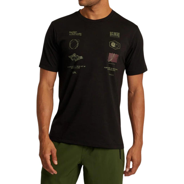 RVCA Multi Grid Sports S/S Tee - Men's