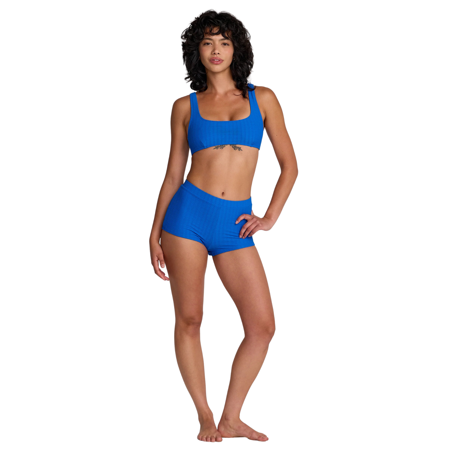 RVCA Pucker Boy Short Bikini Bottom