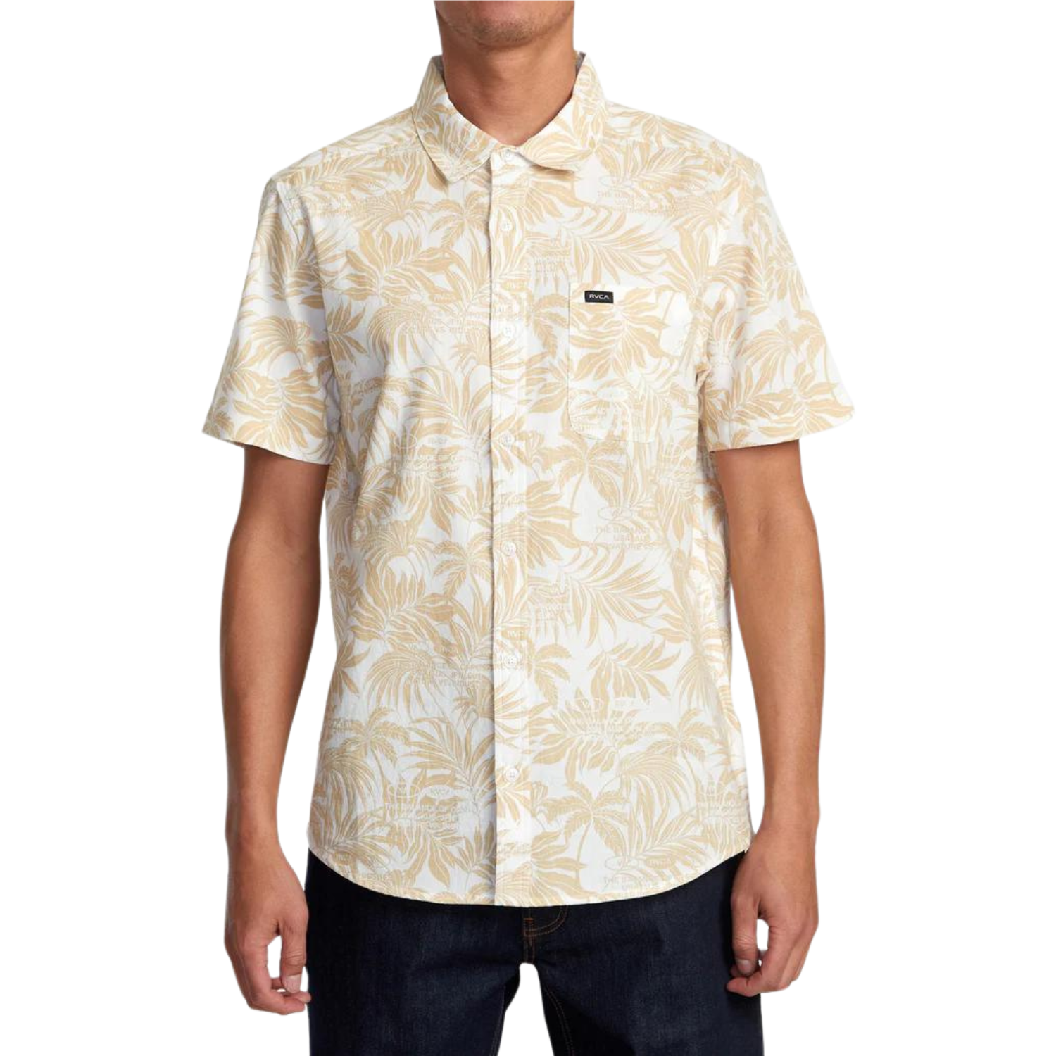 Rvca short sleeve shirt discount