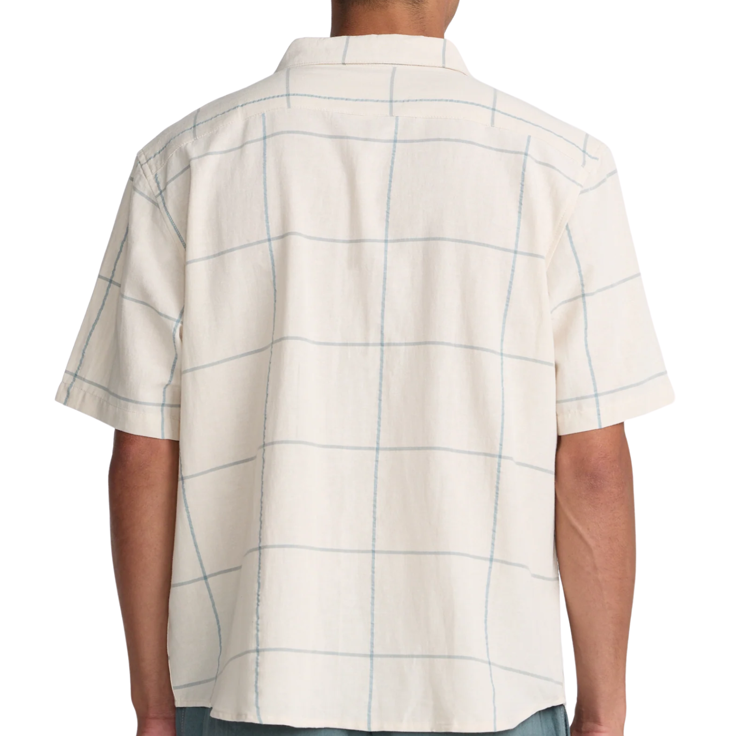 RVCA Vacancy Plaid SS Button Up Shirt - Men's