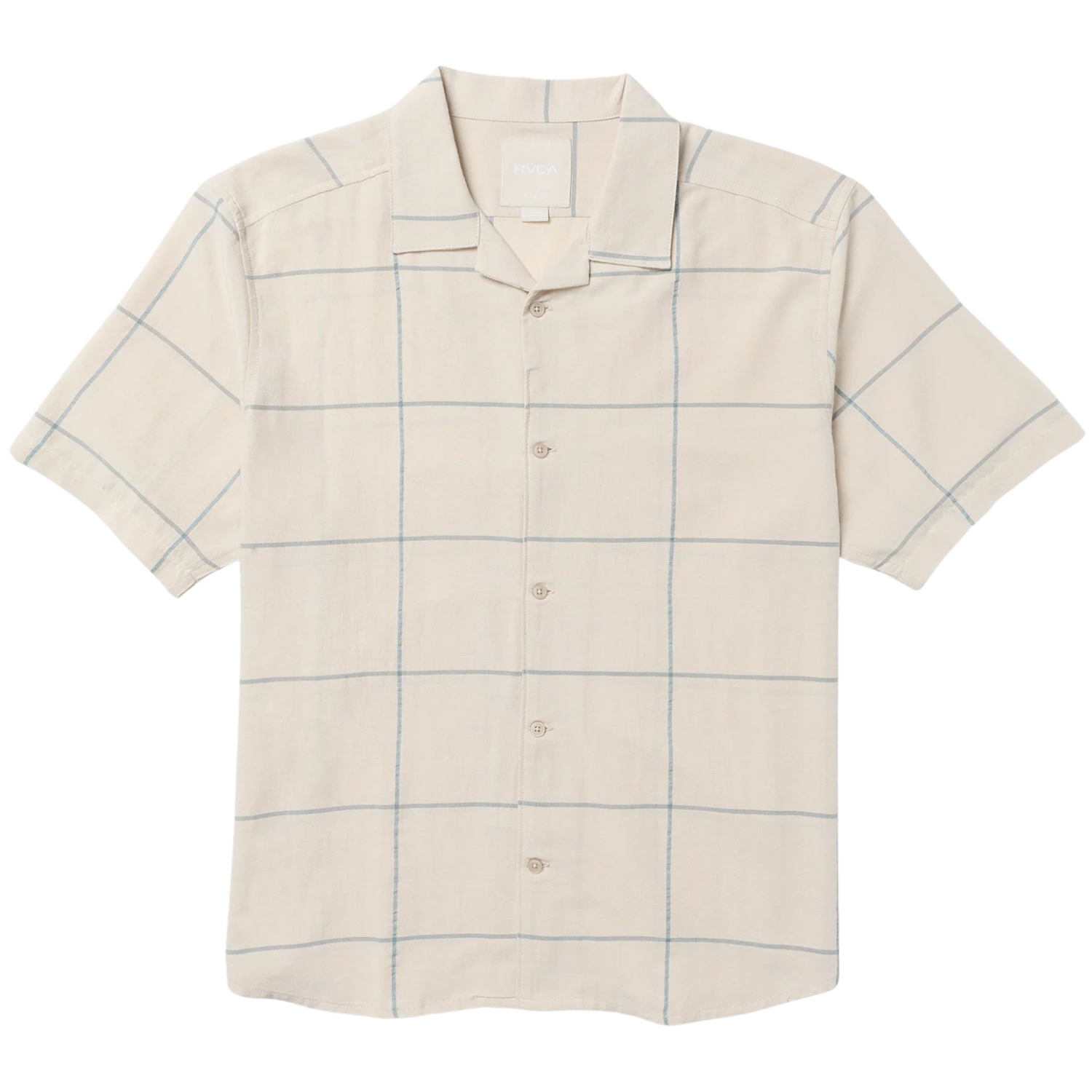 RVCA Vacancy Plaid SS Button Up Shirt - Men's
