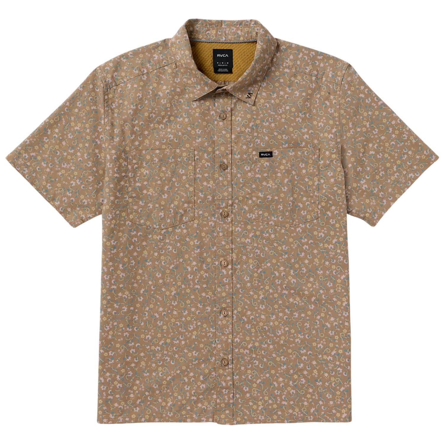 RVCA Breezy SS Button Up Shirt - Men's
