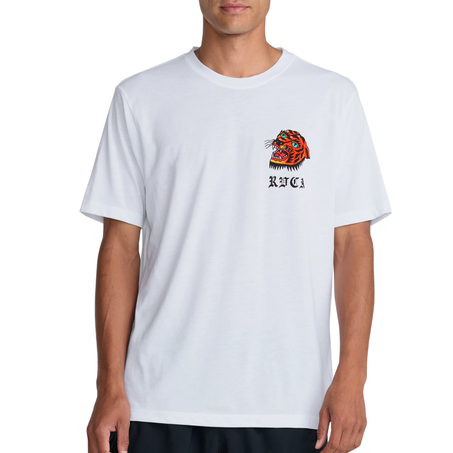 RVCA Kaleb Tiger SS Tee - Men's