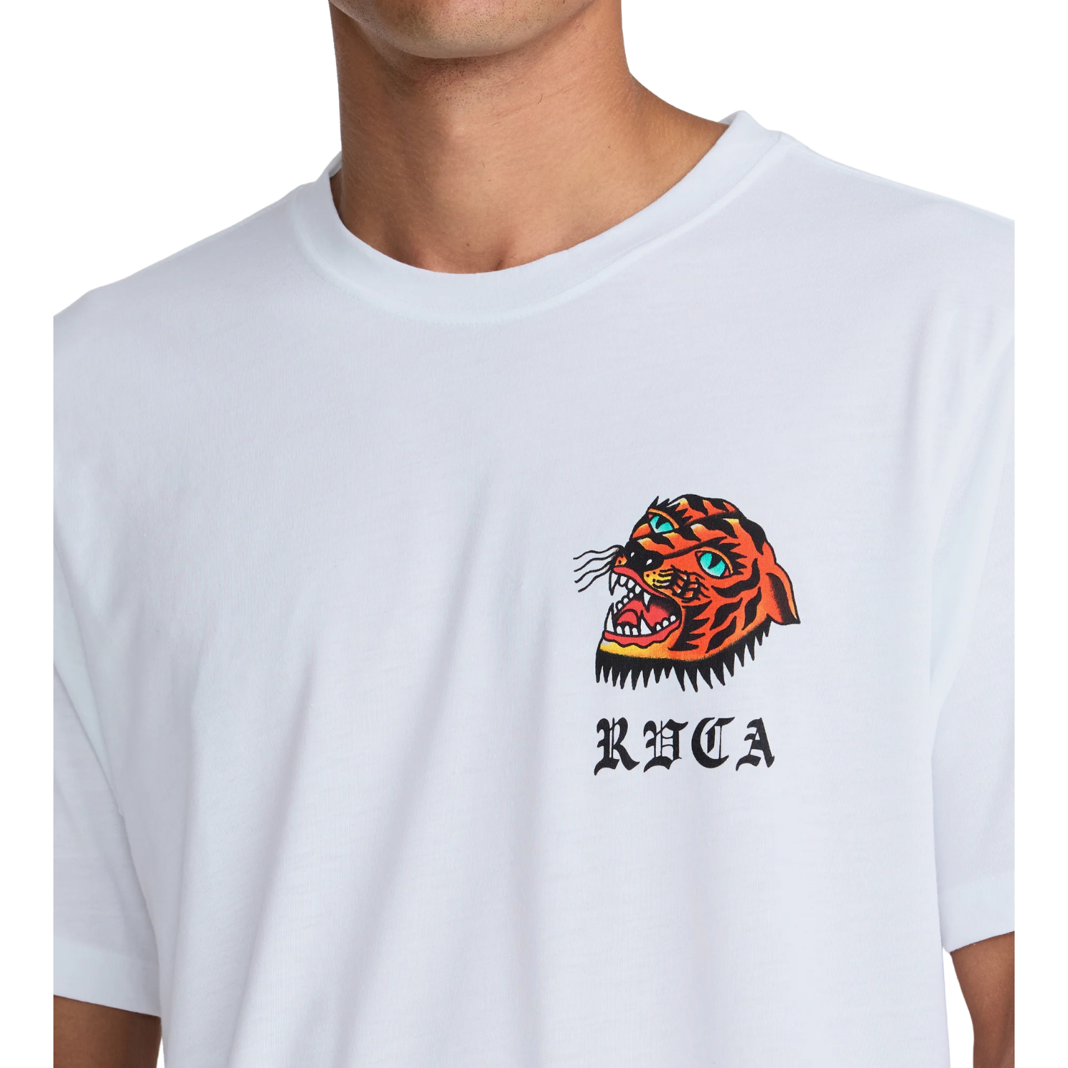 RVCA Kaleb Tiger SS Tee - Men's