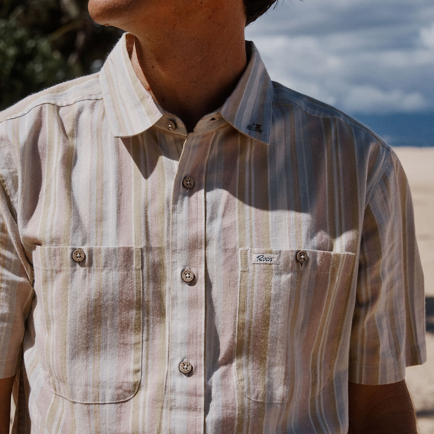 RVCA Talum SS Button Up Shirt - Men's