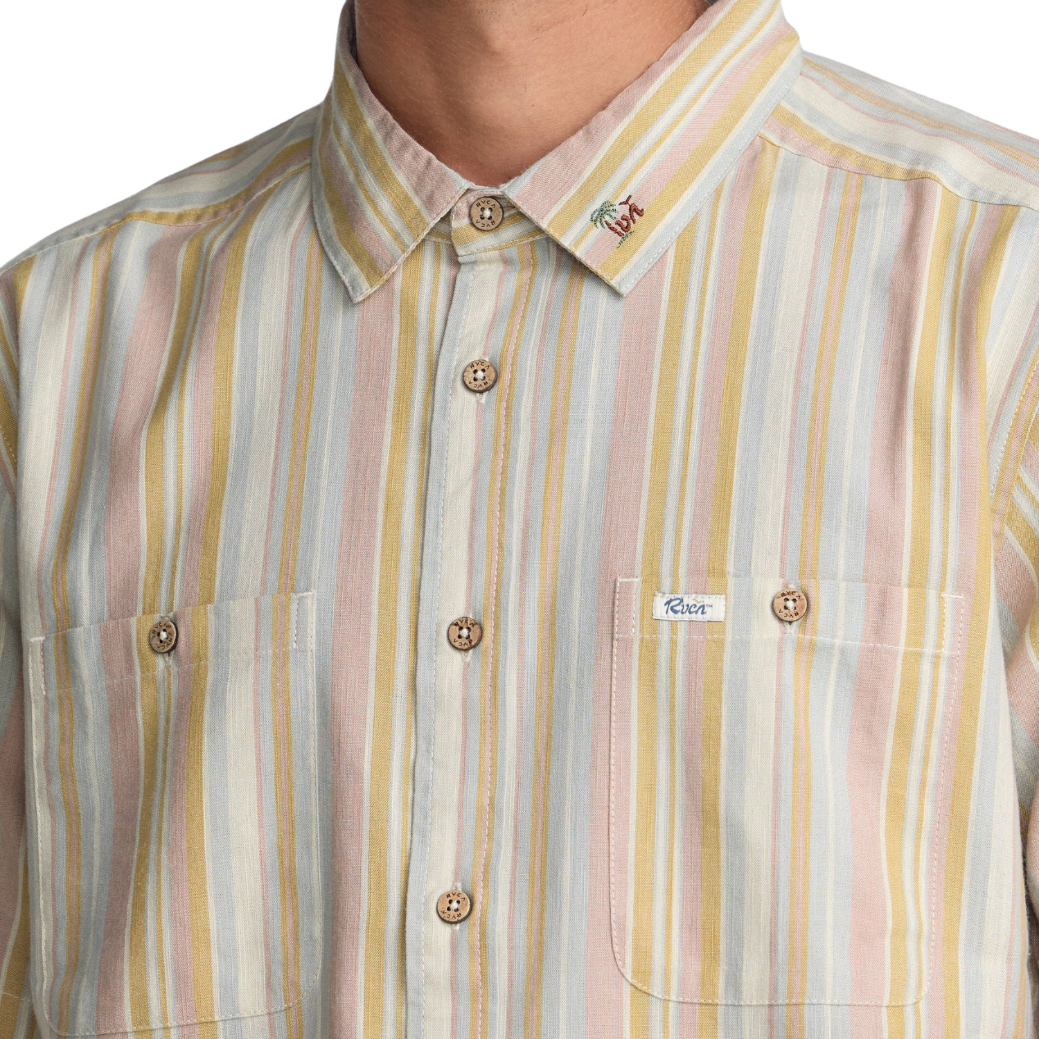 RVCA Talum SS Button Up Shirt - Men's