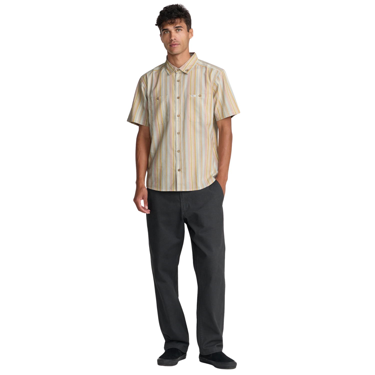 RVCA Talum SS Button Up Shirt - Men's