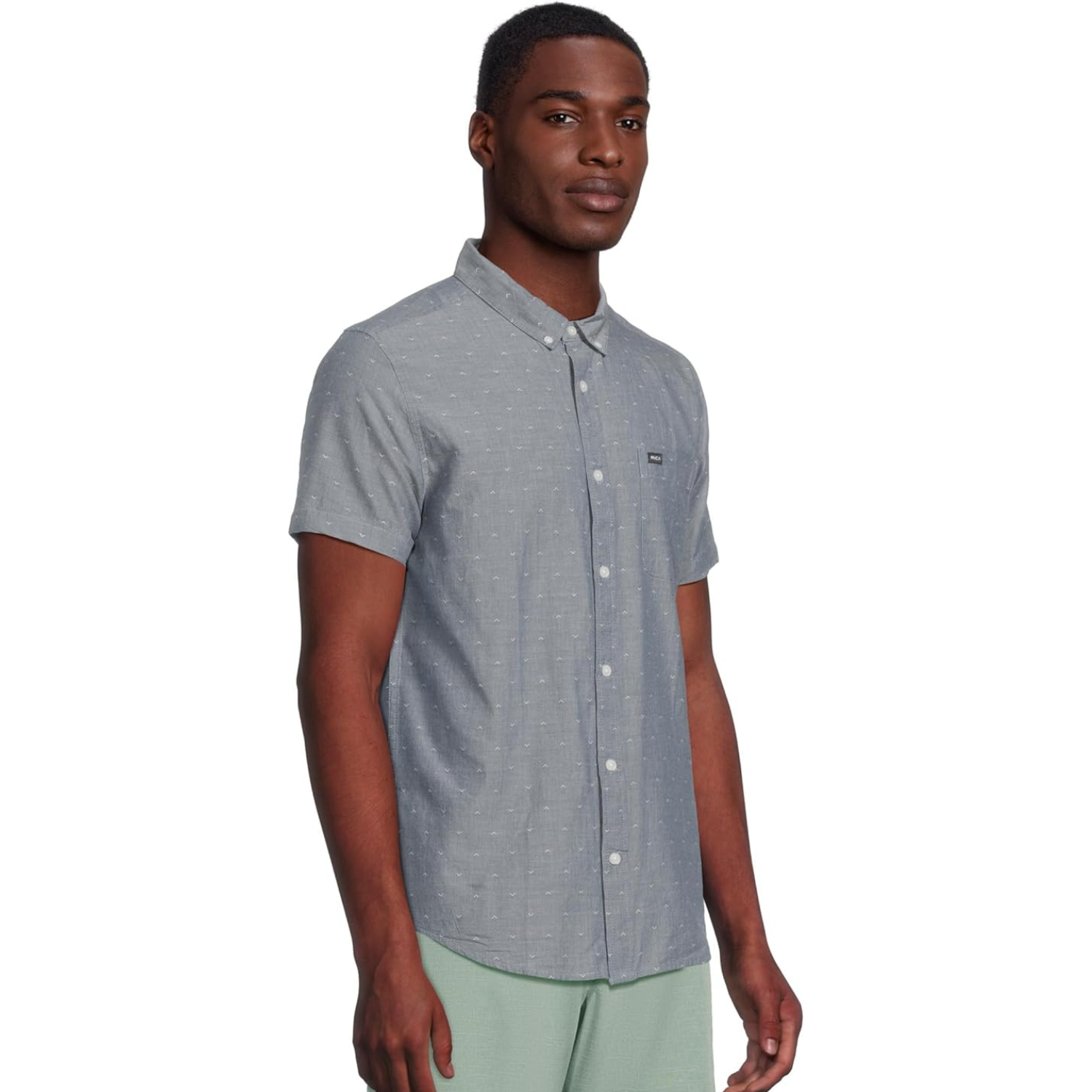 RVCA That'll Do Dobby SS Button Up Shirt - Men's