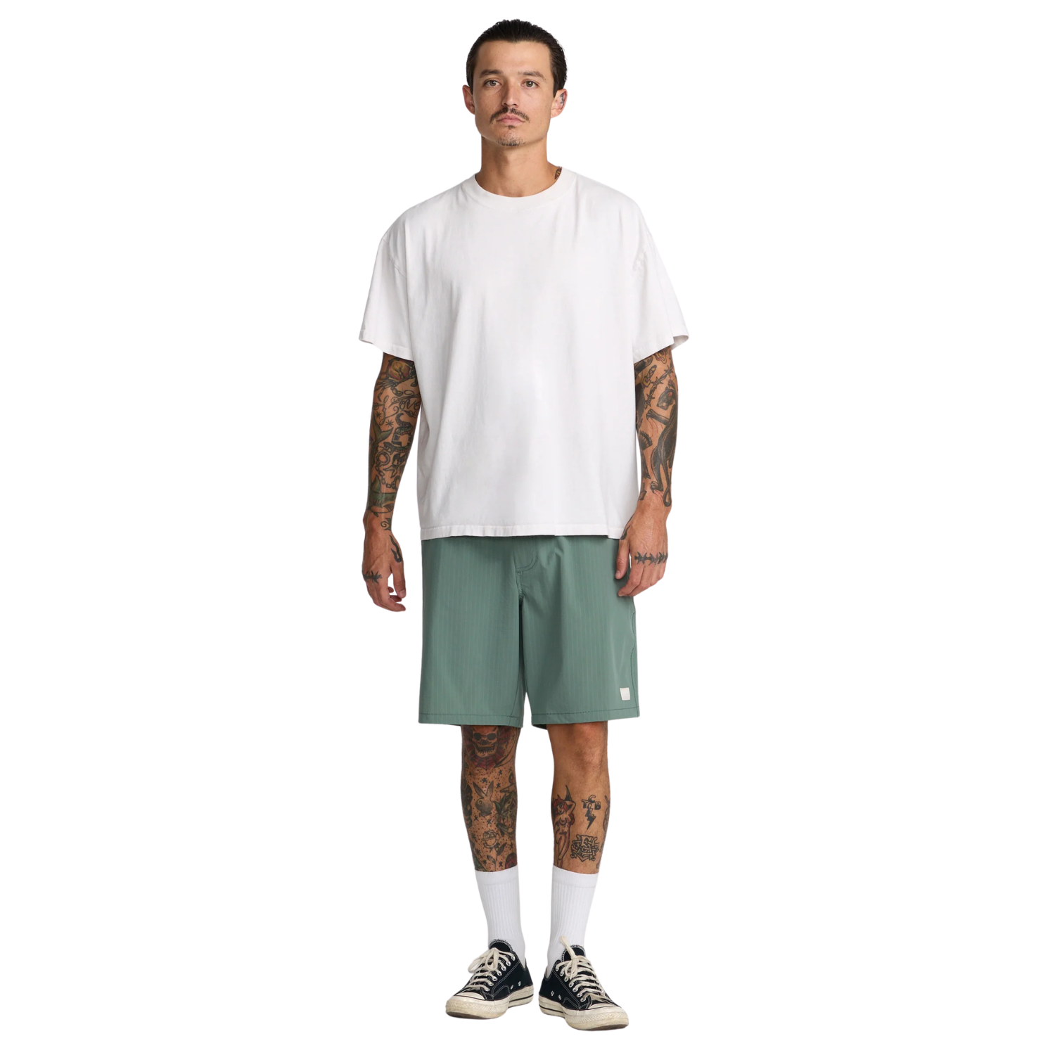 RVCA Vacancy Ghost Stripe 19" Shorts - Men's