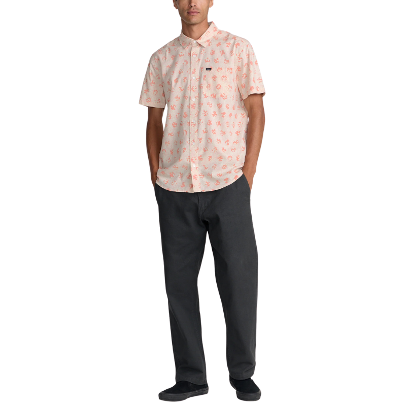 RVCA Botanical SS Button Up Shirt - Men's