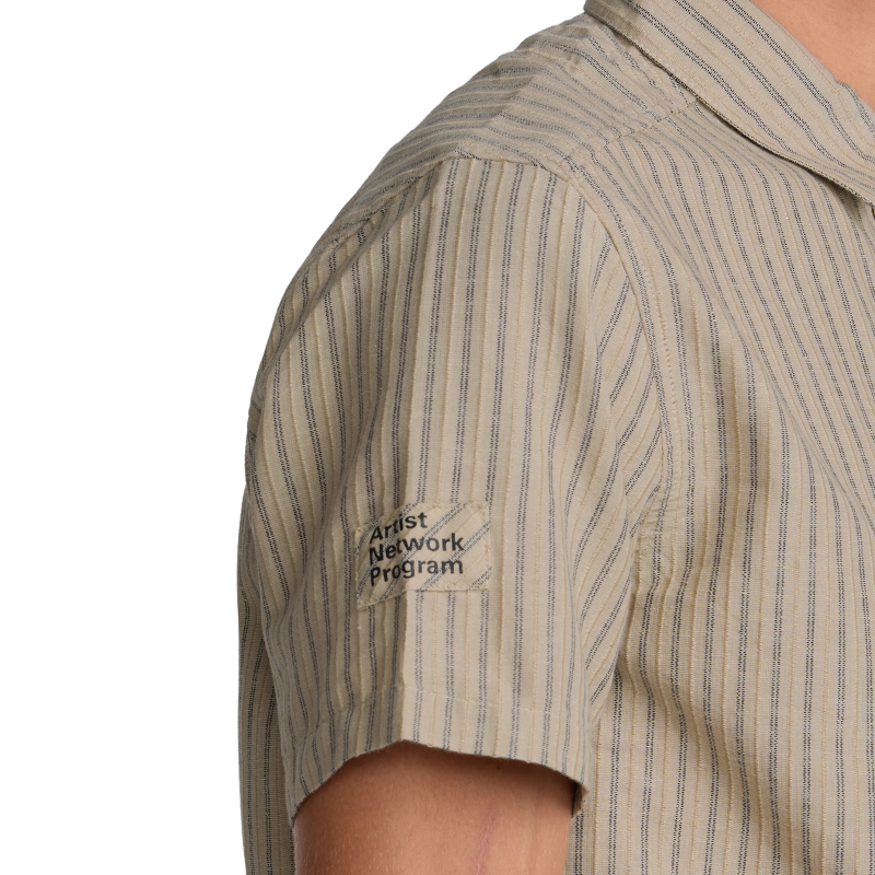 RVCA Archive Stripe SS Button Up Shirt - Men's