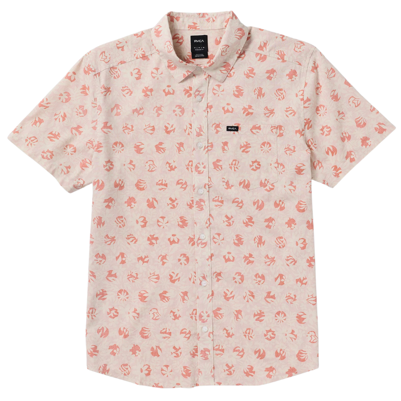 RVCA Botanical SS Button Up Shirt - Men's