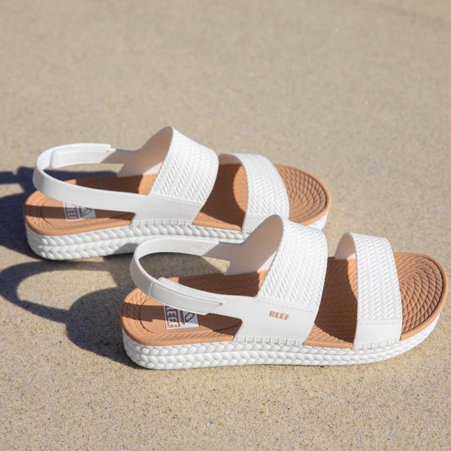 White/Tan
